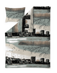 108698-7010; Vallila Jyväskylä-pussilakanasetti / 150x210 cm