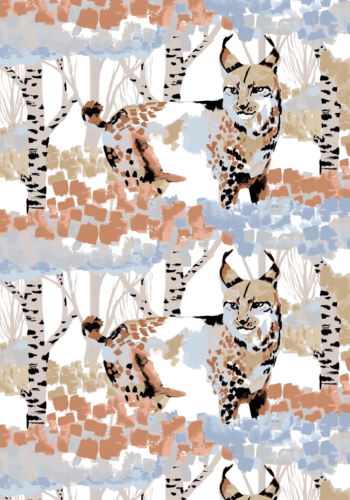 23310-101305-1060FA; Vallila Ilves-kangas 150 cm Beige / Sininen / 150 cm