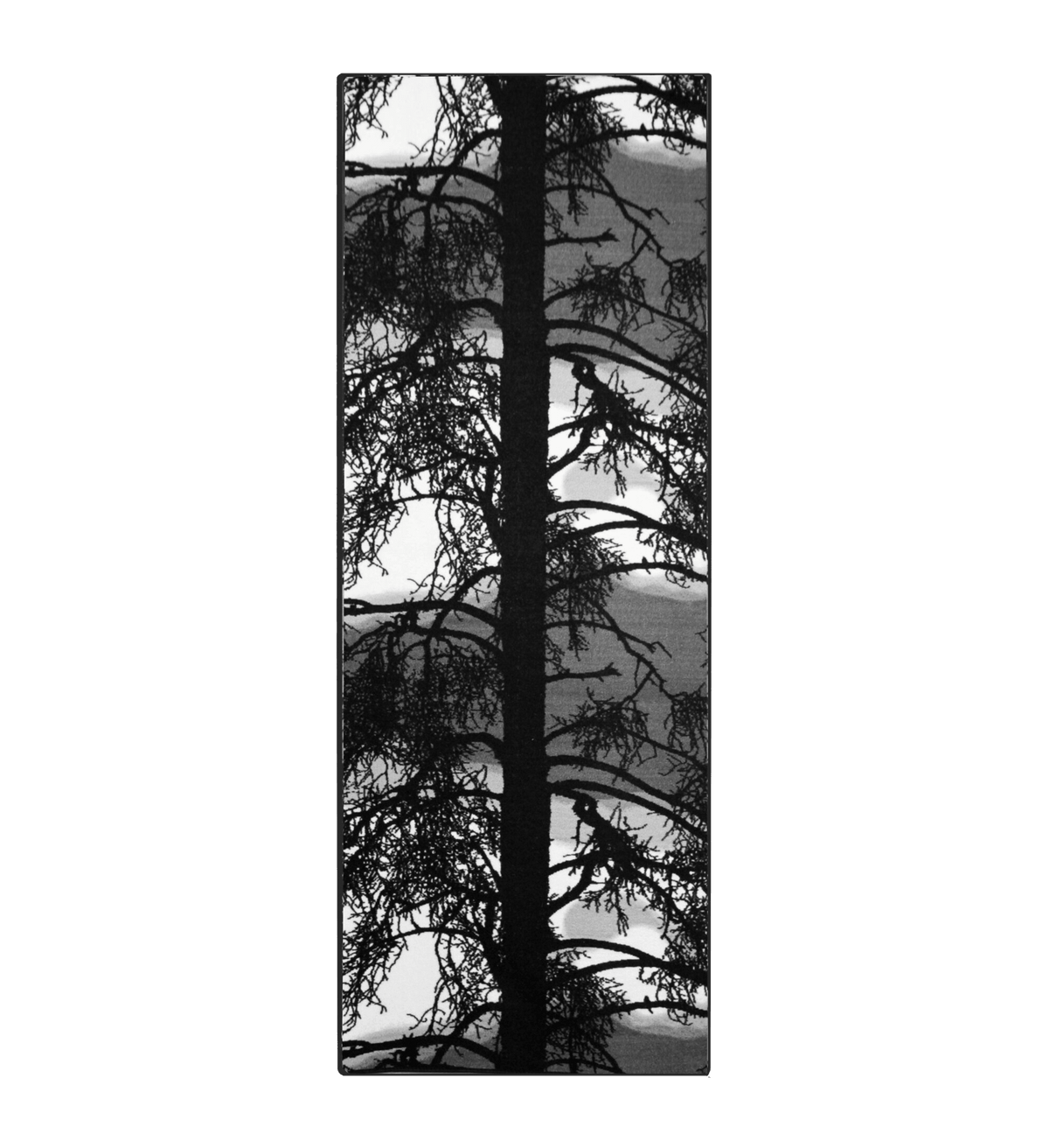 109411-69; 109410-69; Vallila Kelohonka-käytävämatto Harmaa / 80x160 cm