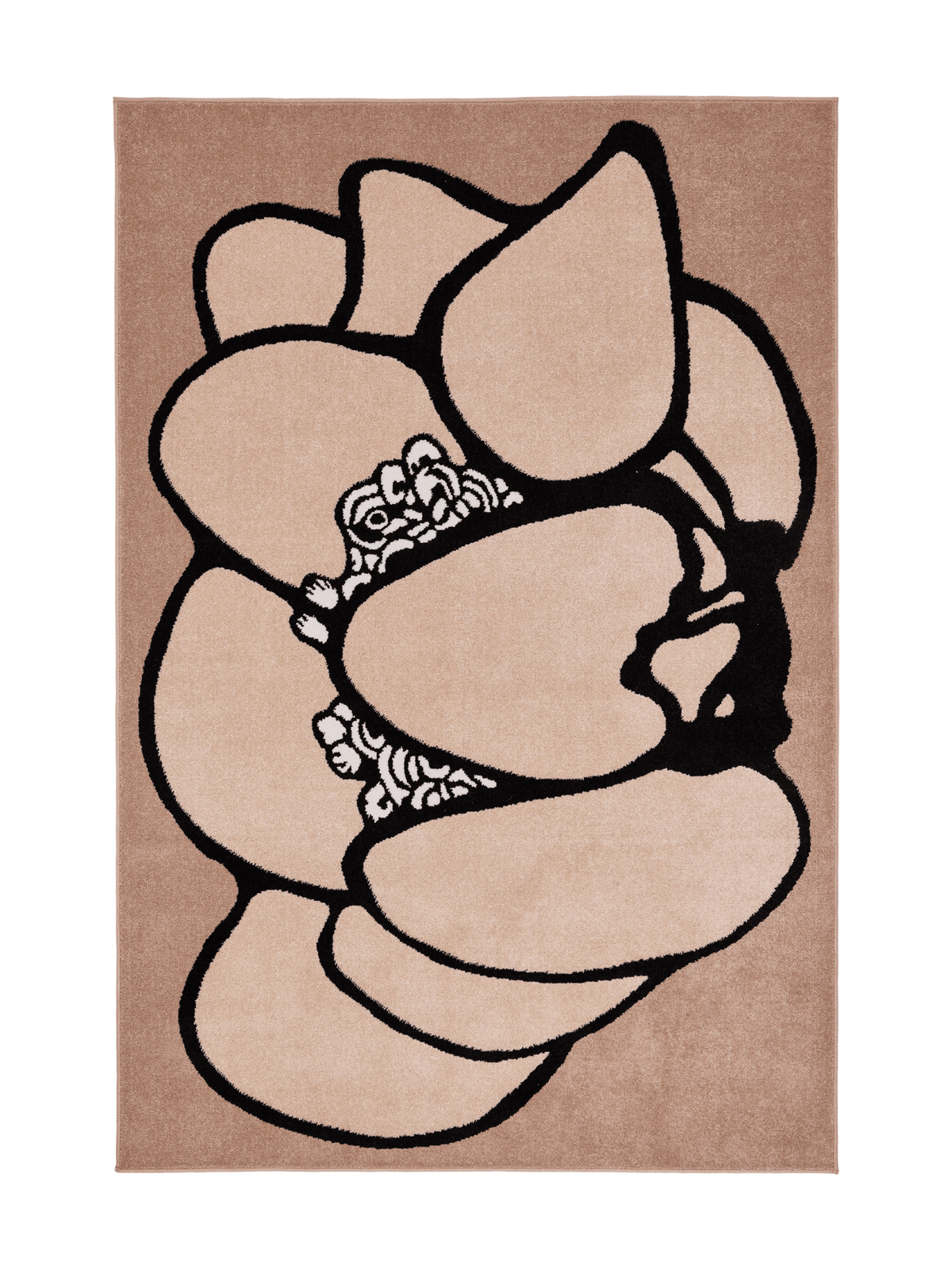 108902-1000; Vallila Juhla Makeba -matto Beige / 200x300 cm 
