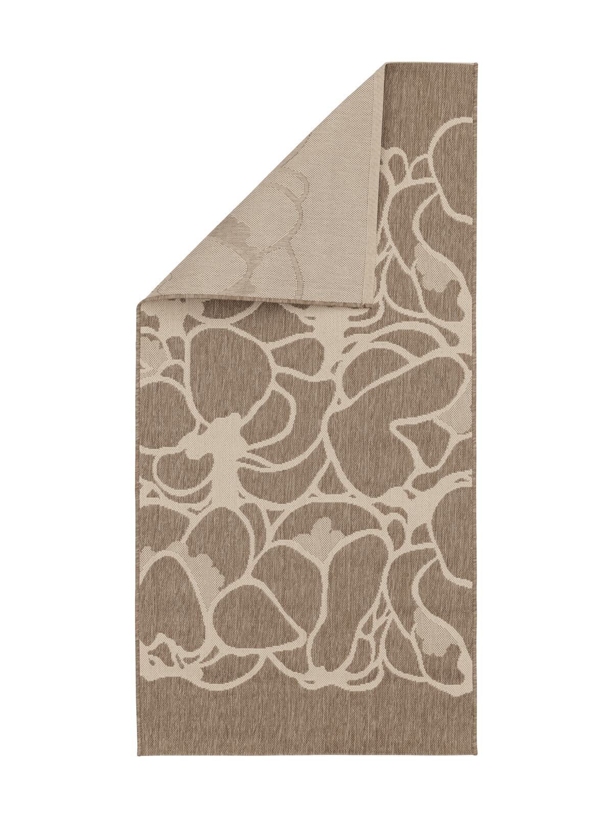 108295-1001_6; Vallila Makeba-käytävämatto Beige-valkoinen / 100x200 cm 
