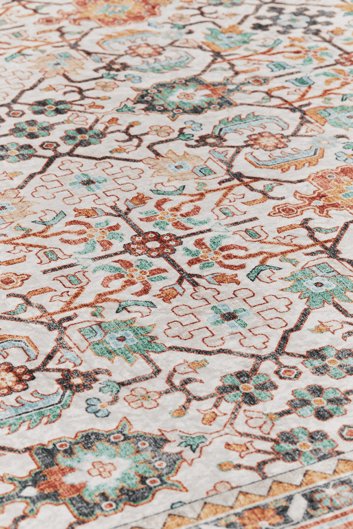 108337-8800_1; Vallila Jalokivi-käytävämatto Monivärinen / 80x200 cm 