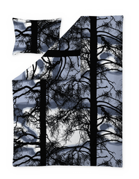 104166-6200; Vallila Kelohonka-pussilakanasetti Sininen / 150x210 cm 