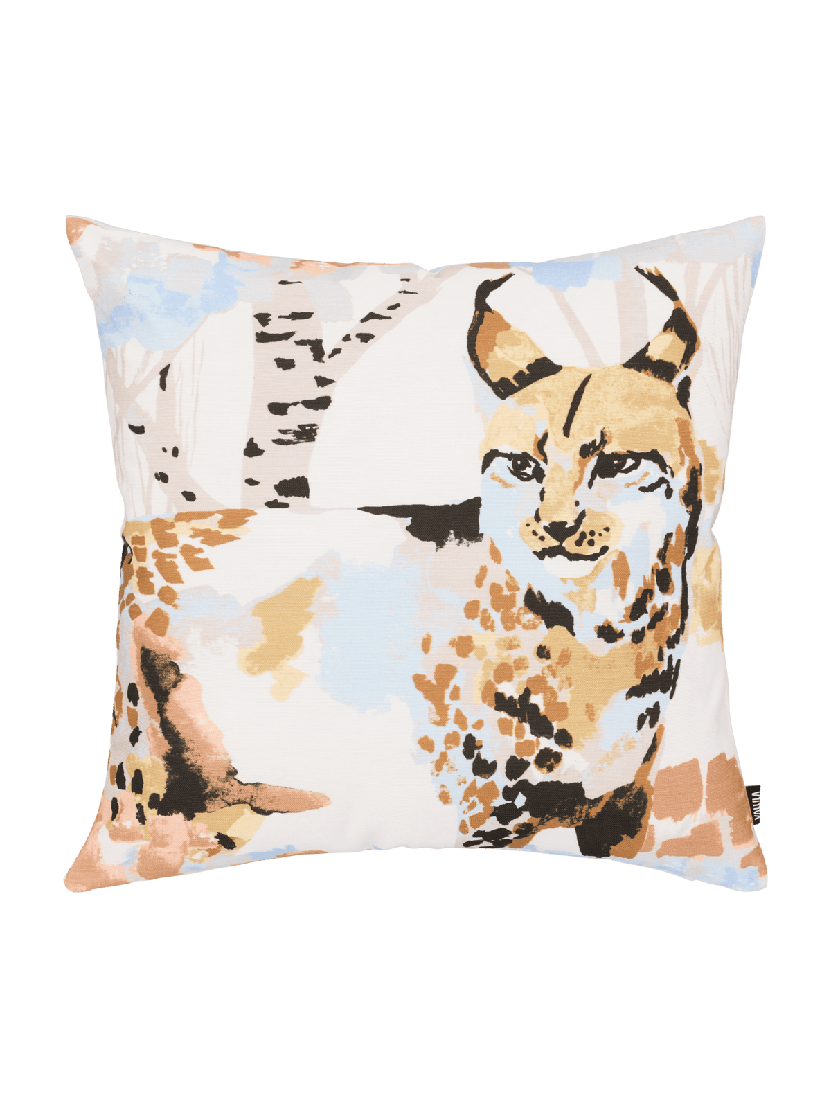 23310-883292-1060CC; Vallila Ilves-koristetyynynpäällinen Beige / Sininen / 43x43 cm 