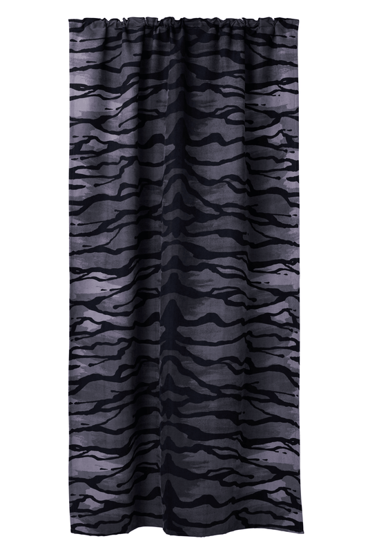 109126-9700; Vallila Kuuma puuma -verho Harmaa / 140x250 cm 