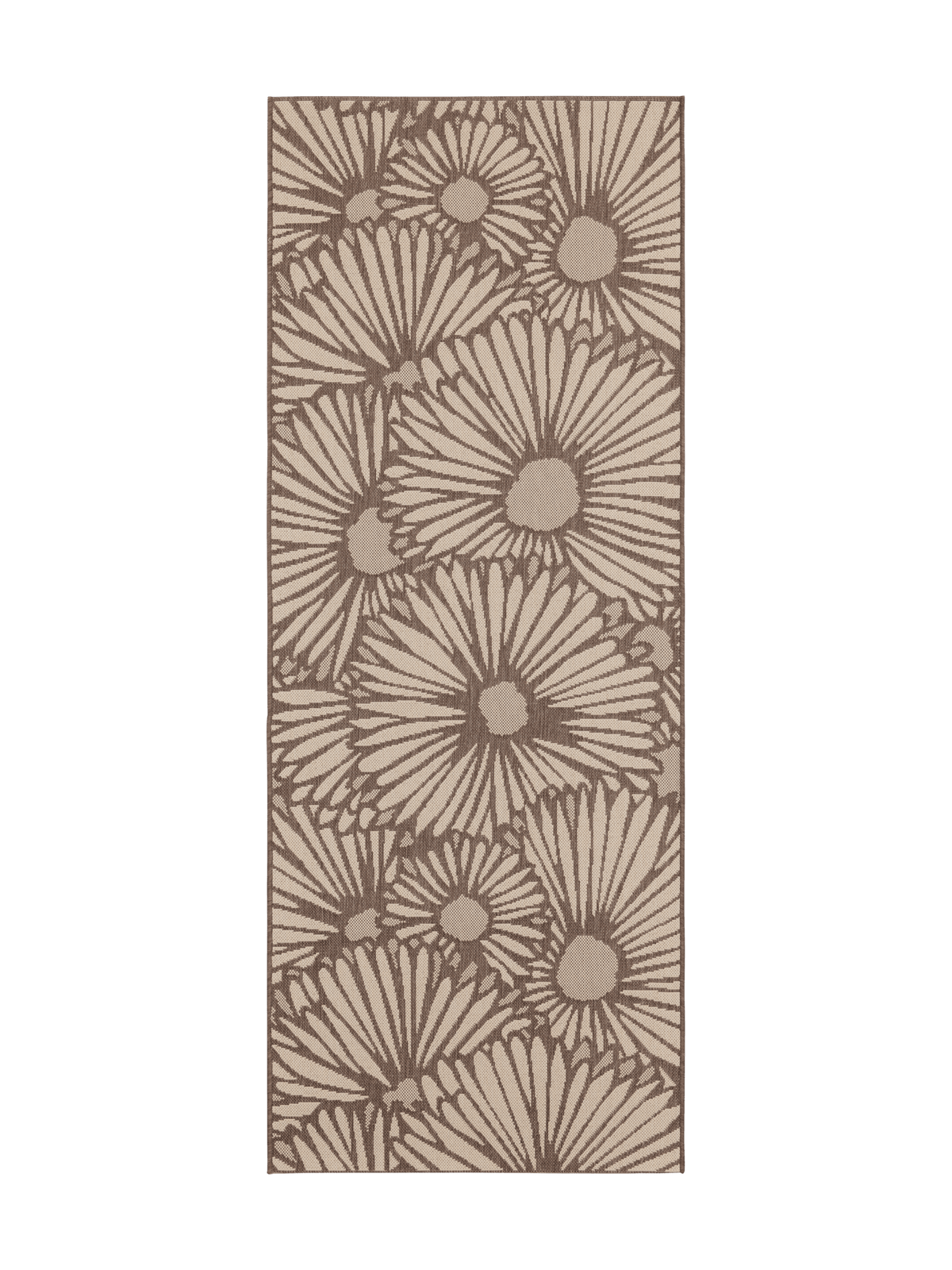 109067-1200; Vallila Stella-käytävämatto Taupe / 100x250 cm 