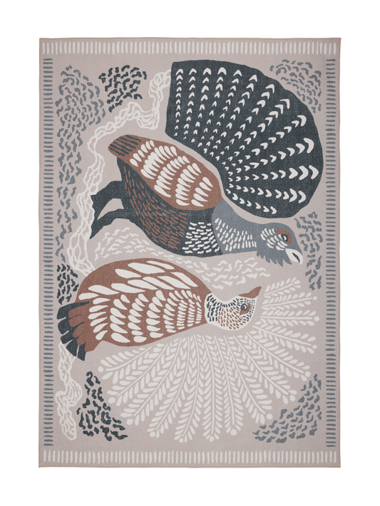 109348-1000; Vallila Metsänvartijat-matto Beige / 160x230 cm 