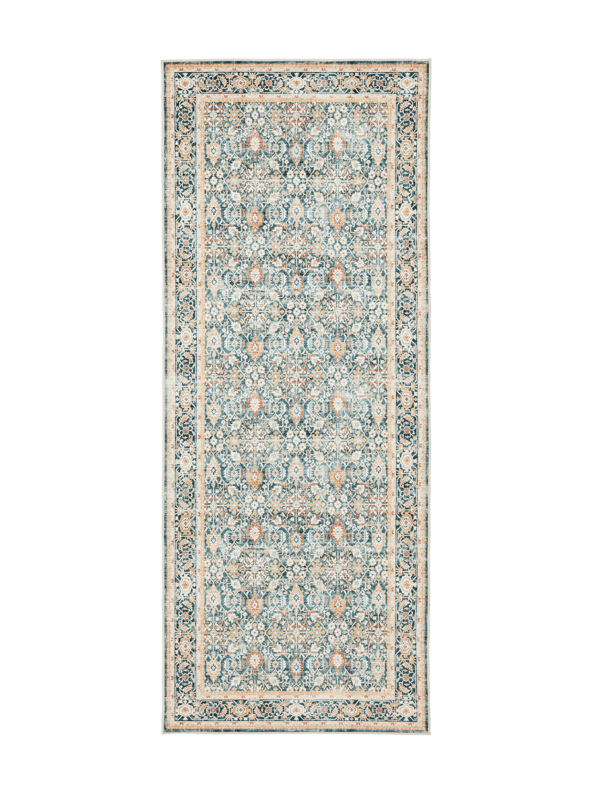 108337-7464; Vallila Jalokivi-käytävämatto Turkoosi / 80x200 cm 