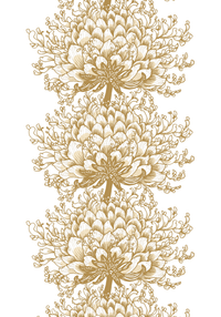 3013-32240-2900CF; Vallila Memento-vahakangas 145 cm Kulta / 145 cm 