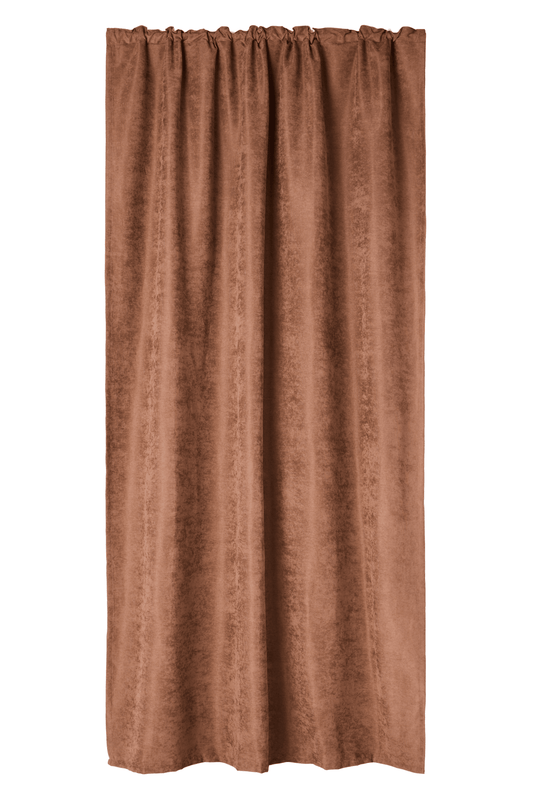 101140-1200; Vallila Royal-verho Mokka / 140x250 cm 