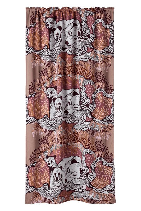 3127-81693-4210CU; Vallila Unikeot-pimennysverho Roosa / 140x250 cm 