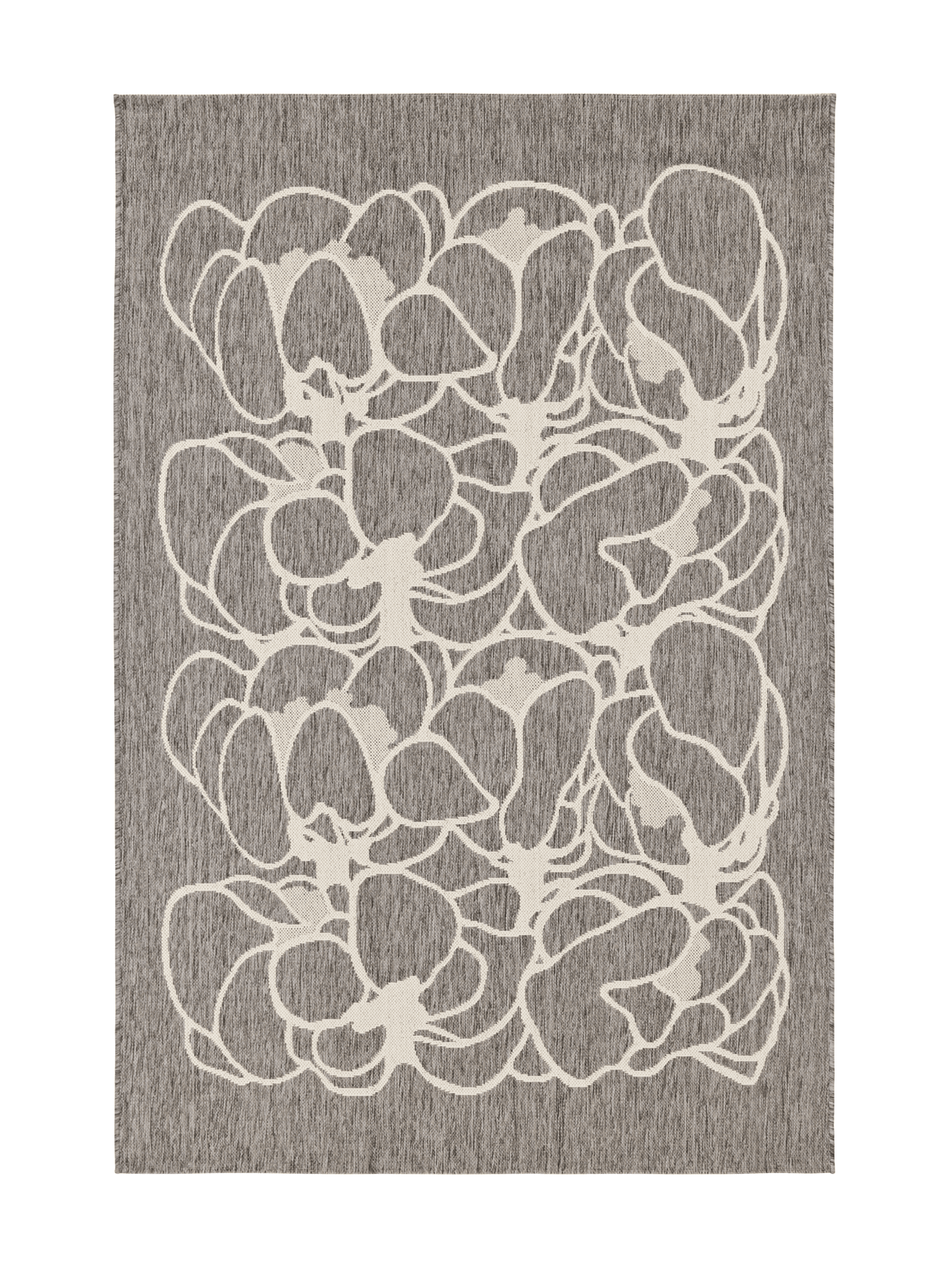 108297-9400; Vallila Makeba-matto Harmaa / 160x230 cm 