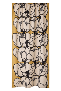 107212-1203; Vallila Makeba-verho Camel / 140x250 cm 
