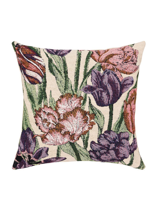 109371-3750; Vallila Kukoistus-koristetyynynpäällinen Terra-violetti / 43x43 cm 
