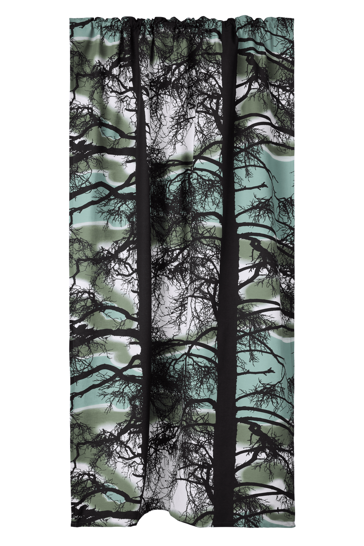 108107-7100; Vallila Kelohonka-verho Mintunvihreä / 140x250 cm 