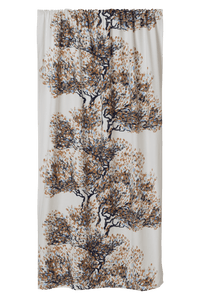 108580-1600; Vallila Väre-verho Beige-sininen / 140x250 cm 