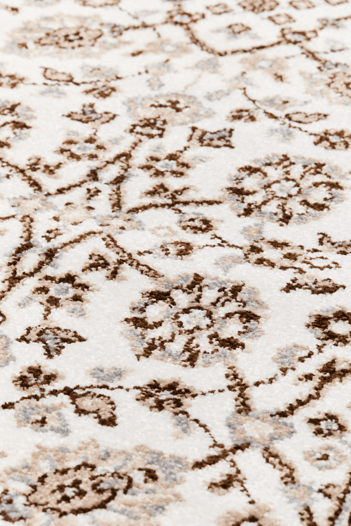 109267-1001_1; 109266-1001_1; Vallila Kaneli-matto Beige-valkoinen / 133x190 cm 